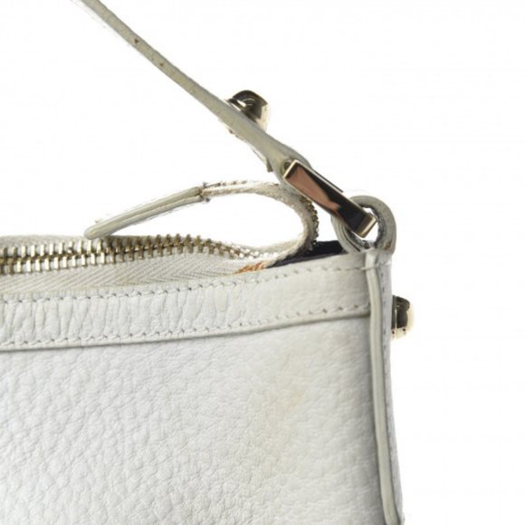 GUCCI White Leather Blondie Hobo Bag - Picture 4 of 7